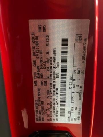 2019 Ford F-150 XLT 2WD Reg Cab 6.5' Box