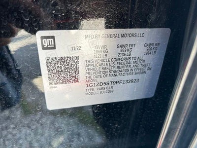 2023 Chevrolet Malibu 4dr Sdn 1LT