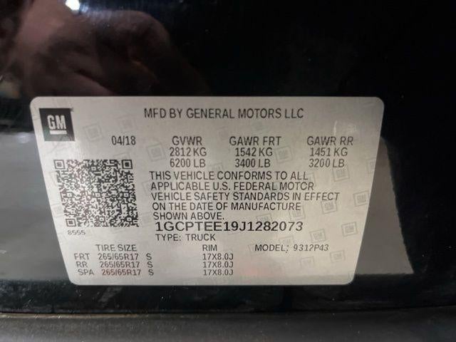 2018 Chevrolet Colorado Crew Cab Short Box 4-Wheel Drive ZR2