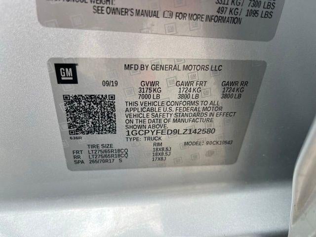 2020 Chevrolet Silverado 1500 Crew Cab Short Box 4-Wheel Drive LT Trail Boss