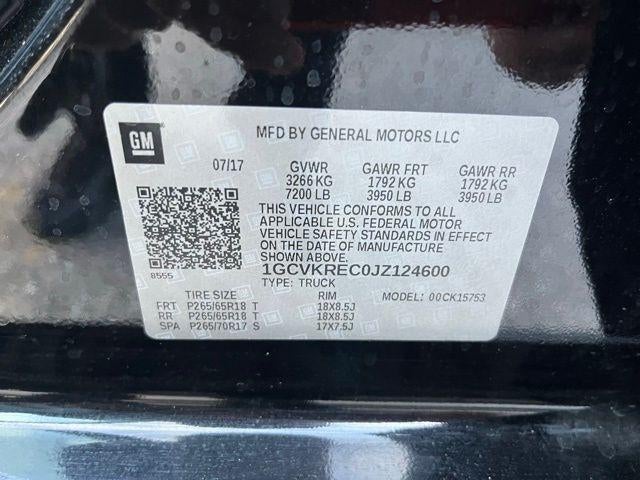 2018 Chevrolet Silverado 1500 Double Cab Standard Box 4-Wheel Drive LT Z71