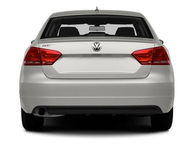 2014 Volkswagen Passat 4dr Sdn 1.8T Manual SE PZEV