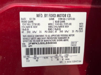 2020 Ford Edge SEL FWD