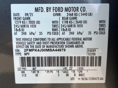 2021 Ford Edge SEL AWD