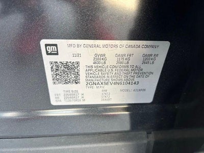 2022 Chevrolet Equinox AWD 4dr LS w/1LS