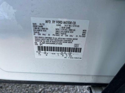 2022 Lincoln Nautilus Reserve AWD