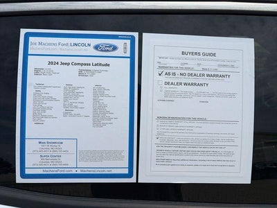 2024 Jeep Compass Latitude 4x4