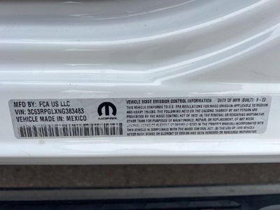 2022 RAM 3500 Tradesman 4x2 Crew Cab 8' Box