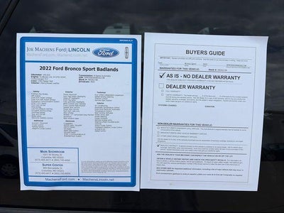 2022 Ford Bronco Sport Badlands 4x4