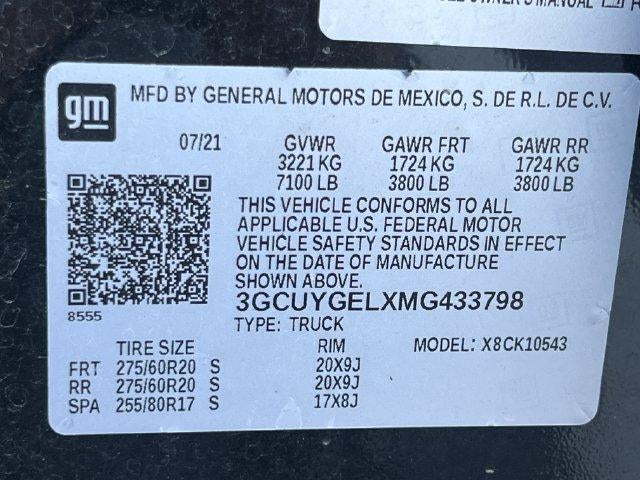 2021 Chevrolet Silverado 1500 Crew Cab Short Box 4-Wheel Drive LTZ