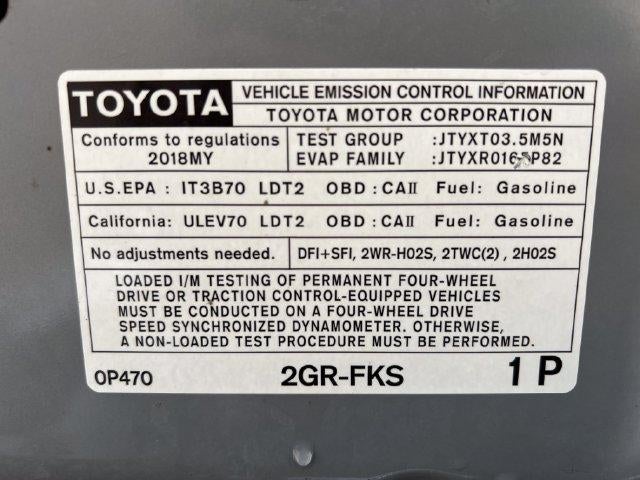 2018 Toyota Tacoma TRD Sport Double Cab 5' Bed V6 4x4 AT (Natl)