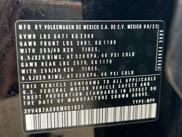 2024 Volkswagen Tiguan 2.0T SEL R-Line 4MOTION