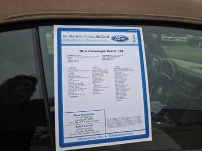 2014 Volkswagen Beetle Convertible 2dr Auto 1.8T PZEV