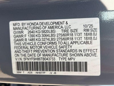 2026 Honda Passport TrailSport Elite AWD