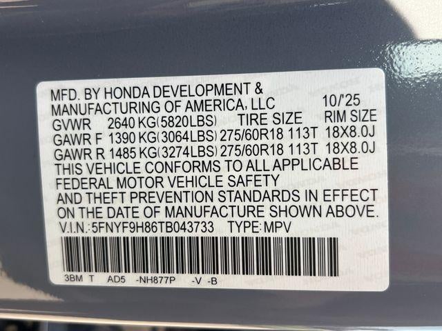 2026 Honda Passport TrailSport Elite AWD