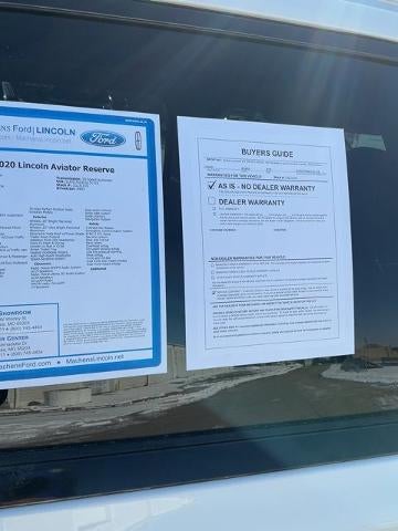 2020 Lincoln Aviator Reserve AWD
