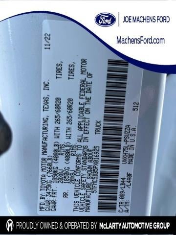 2023 Toyota Tundra 4WD 4WD 1794 Edition Hybrid CrewMax 5.5' Bed (Natl)