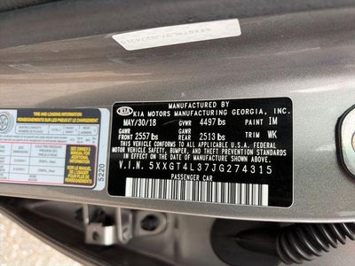 2018 Kia Optima LX Auto