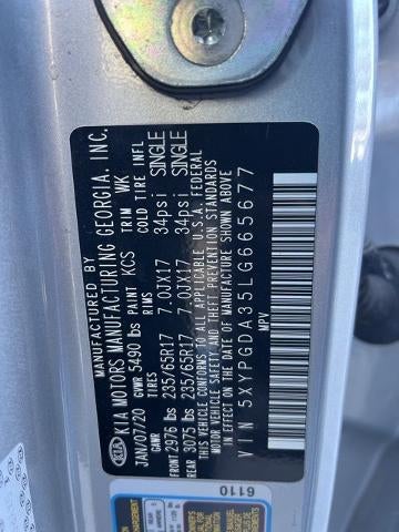 2020 Kia Sorento LX AWD