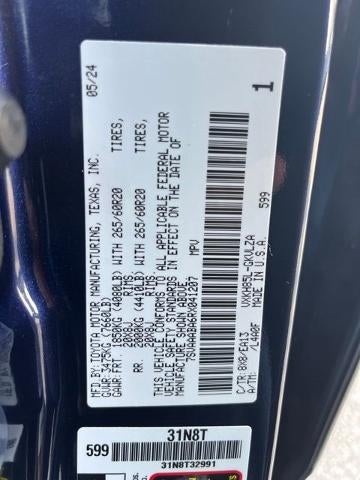 2024 Toyota Sequoia Limited 4WD (SE)