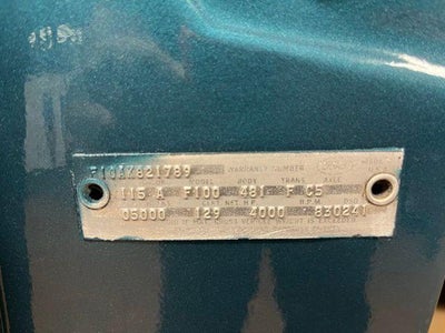 1966 Ford F-100 Base