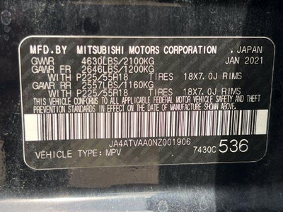 2022 Mitsubishi Eclipse Cross LE S-AWC