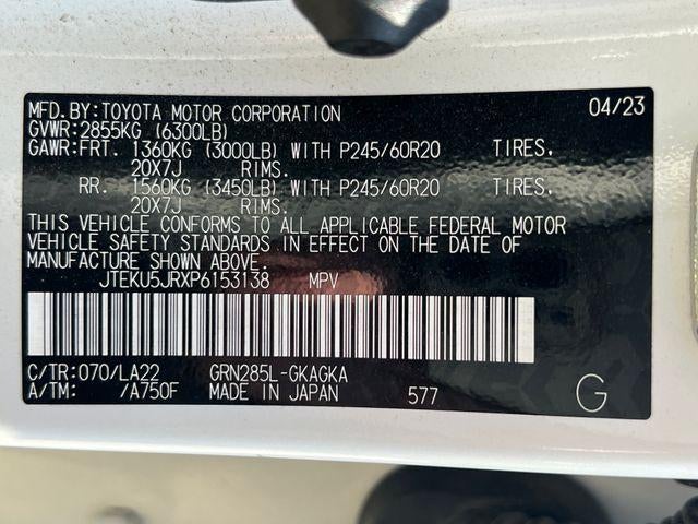 2023 Toyota 4Runner Limited 4WD (Natl)