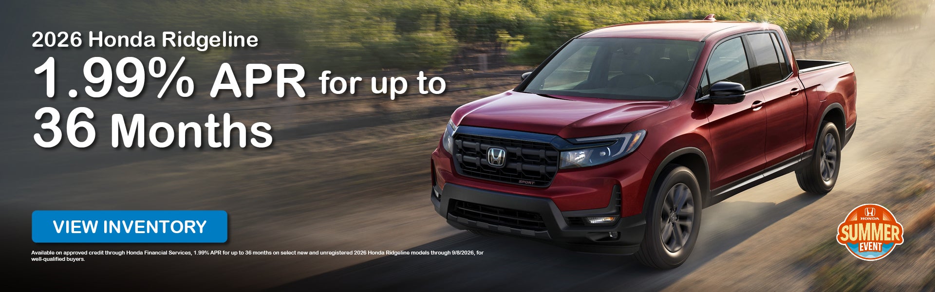 2026 Honda Ridgeline