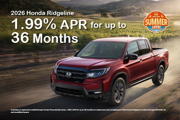 2026 Honda Ridgeline