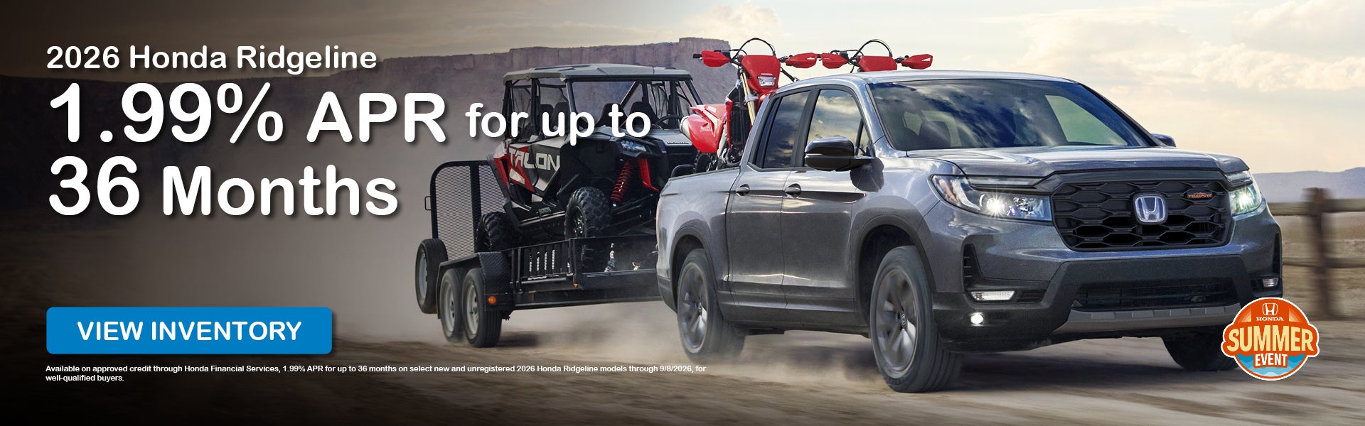 2026 Honda Ridgeline