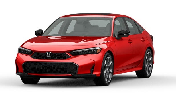 Exterior view of the 2026 Honda Civic Hybrid