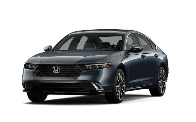 Exterior shot of the 2026 Honda Accord Hybrid sedan