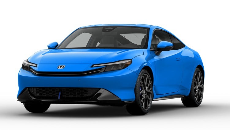 Sporty exterior styling of the 2026 Honda Prelude Hybrid coupe