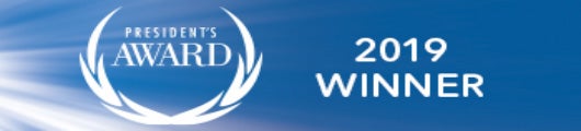 2019 president's award logo