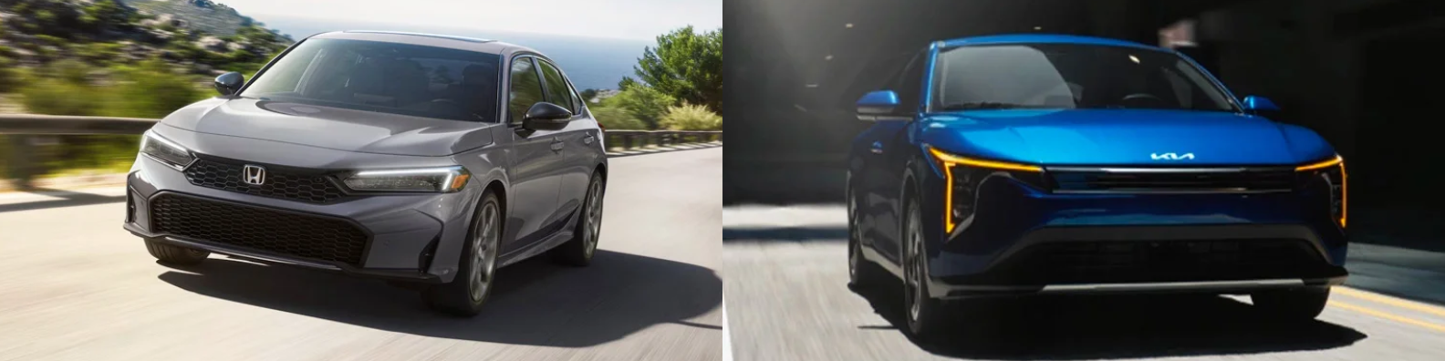 2025 Honda Civic vs 2025 Kia K4