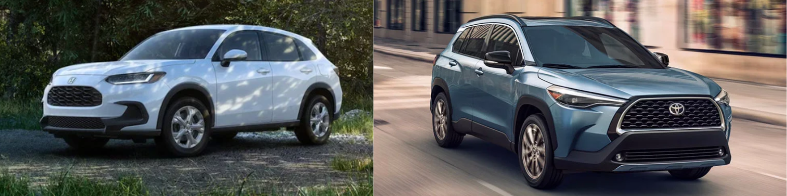 2025 Honda HR-V vs 2025 Toyota Corolla Cross
