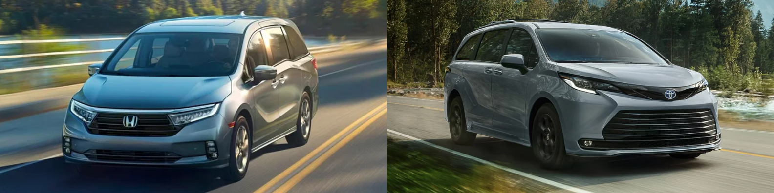 2025 Honda Odyssey vs 2025 Toyota Sienna
